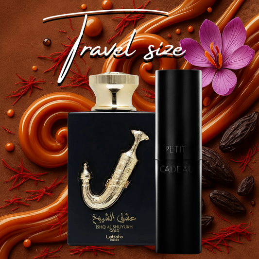 Travel size - Lattafa Ishq Al Shuyukh Gold